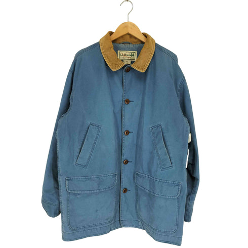 エルエルビーン L.L.Bean 00s 総柄ライナー 襟切替ハンティングジャケット メンズ  L